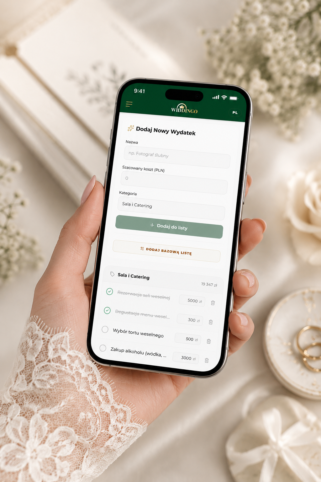Checklist Mockup